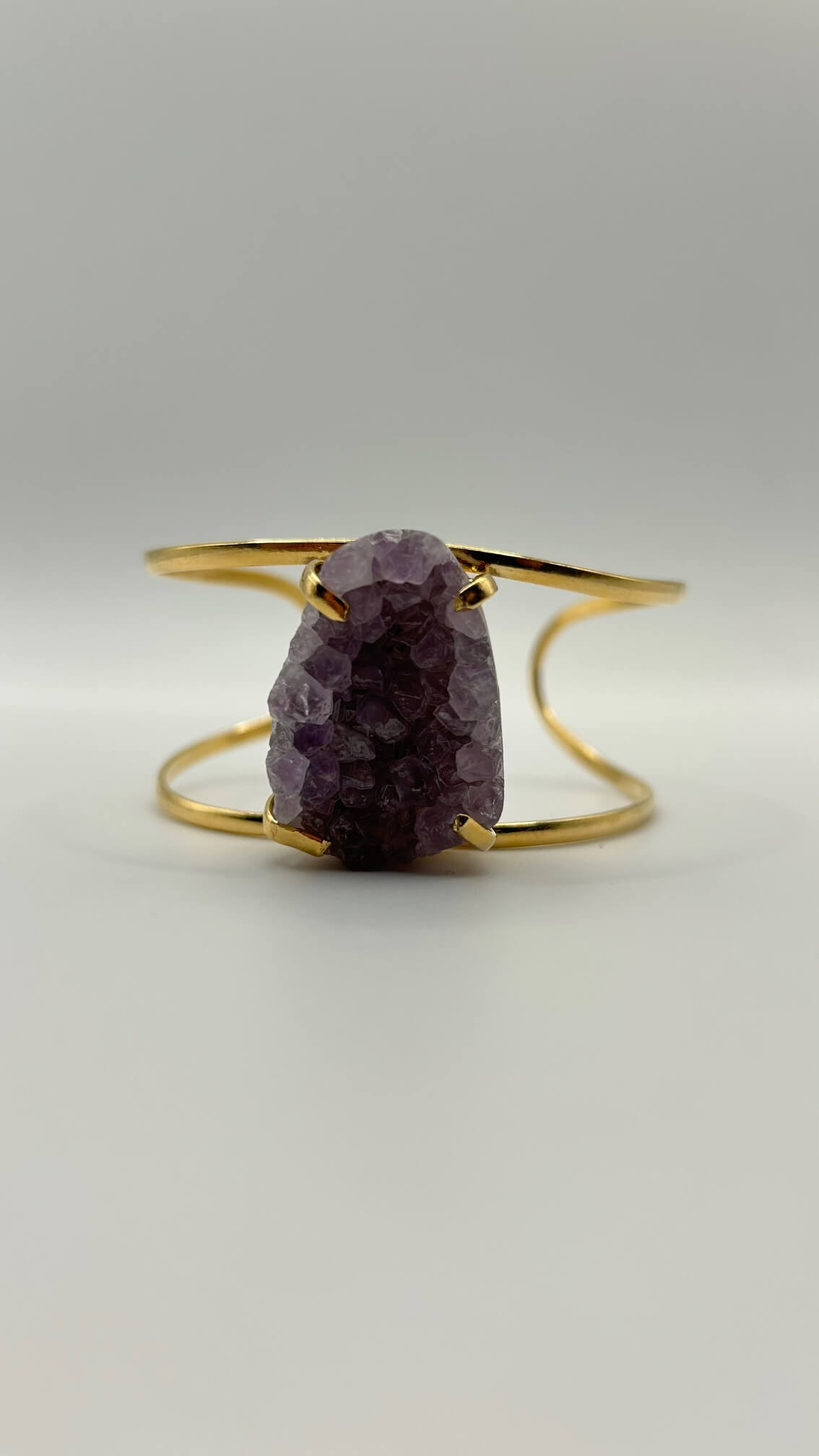 bracelete drusa de ametista